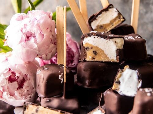 Cookie Dough Ice Cream Bites.